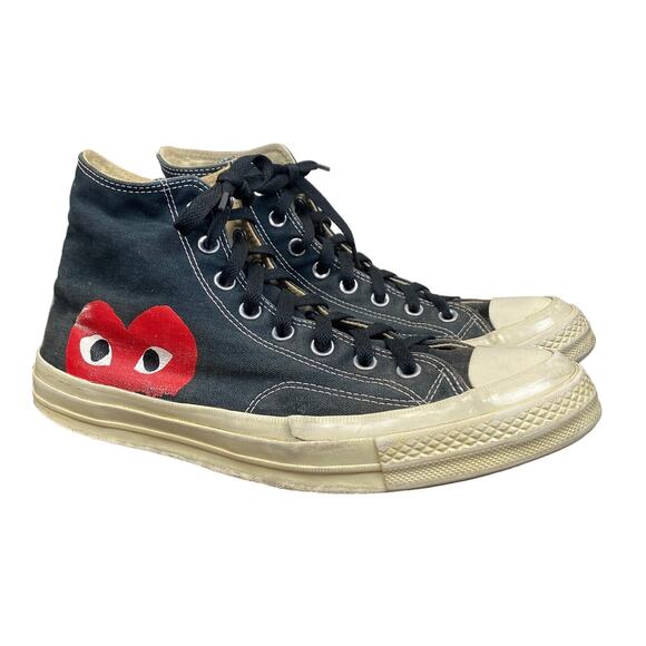 Converse Comme des Garcons Play High Canvas Sneakers Men\'s 10 main image 7